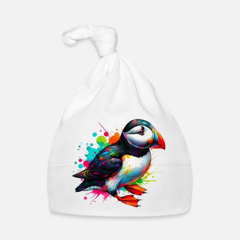 Puffin Organic Baby Cap