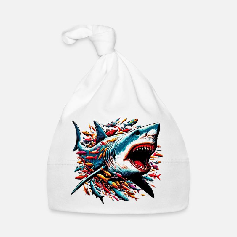Requin Bonnet bio Bébé