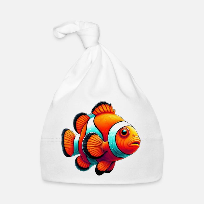 Clownfisch Baby Bio-Mütze