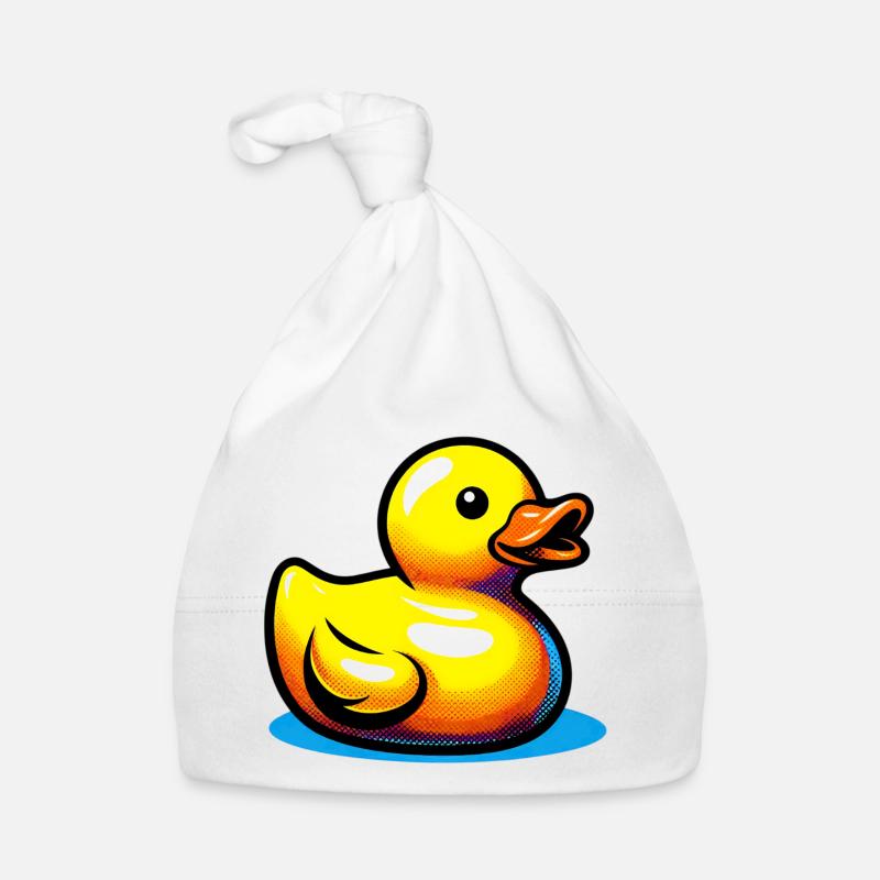 Duckling Duck Duck Duck Organic Baby Cap