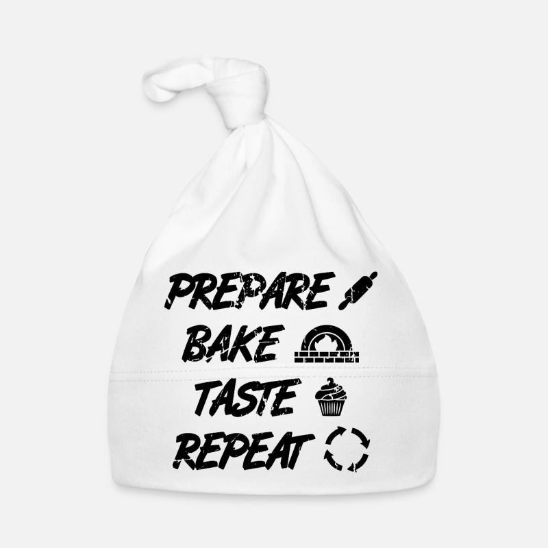 Lustiges Backen Zitat Baby Bio-Mütze