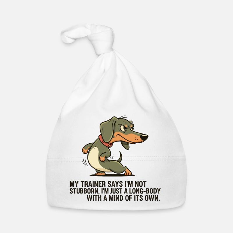 Langkörper mit eigenem Kopf Baby Bio-Mütze