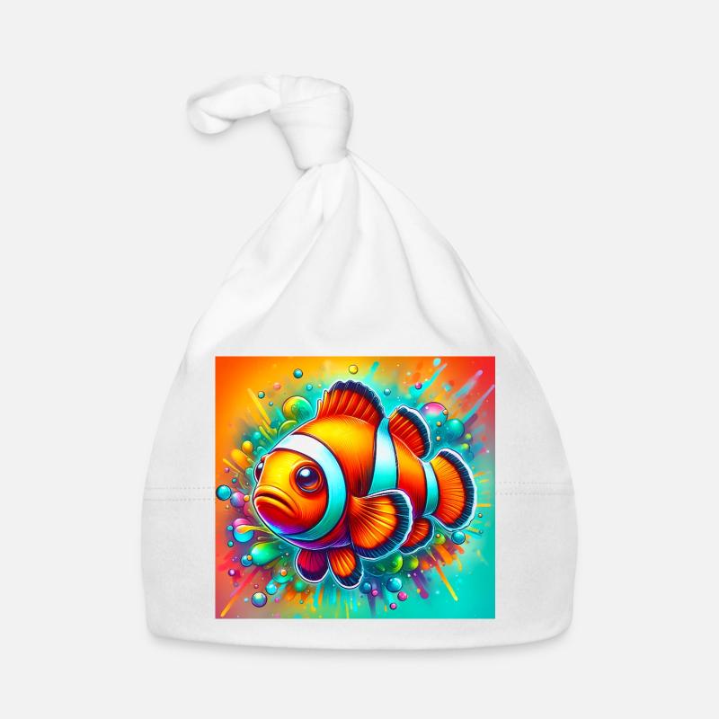 Clownfisch Baby Bio-Mütze