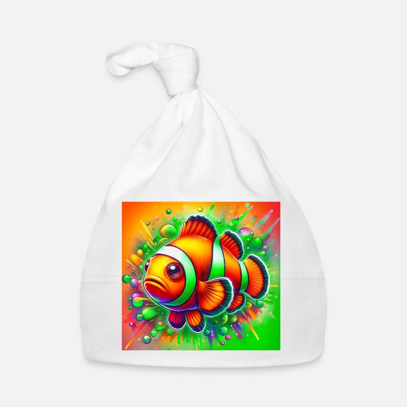 Poisson-clown Bonnet bio Bébé