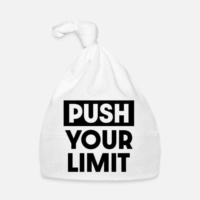 Push Your Limit Organic Baby Cap