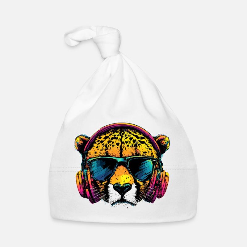 Guépard Guépard Gros chat Amoureux des chats Guépard Bonnet bio Bébé