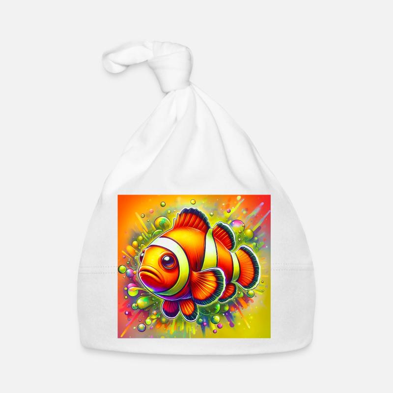 Clownfisch Baby Bio-Mütze