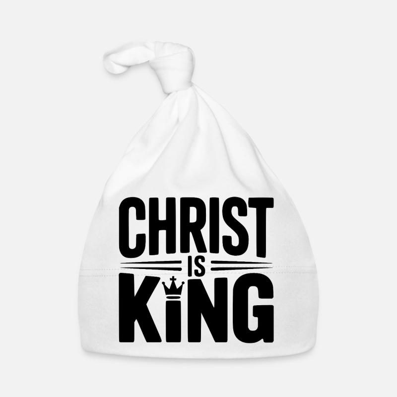 Le Christ est Roi Bonnet bio Bébé