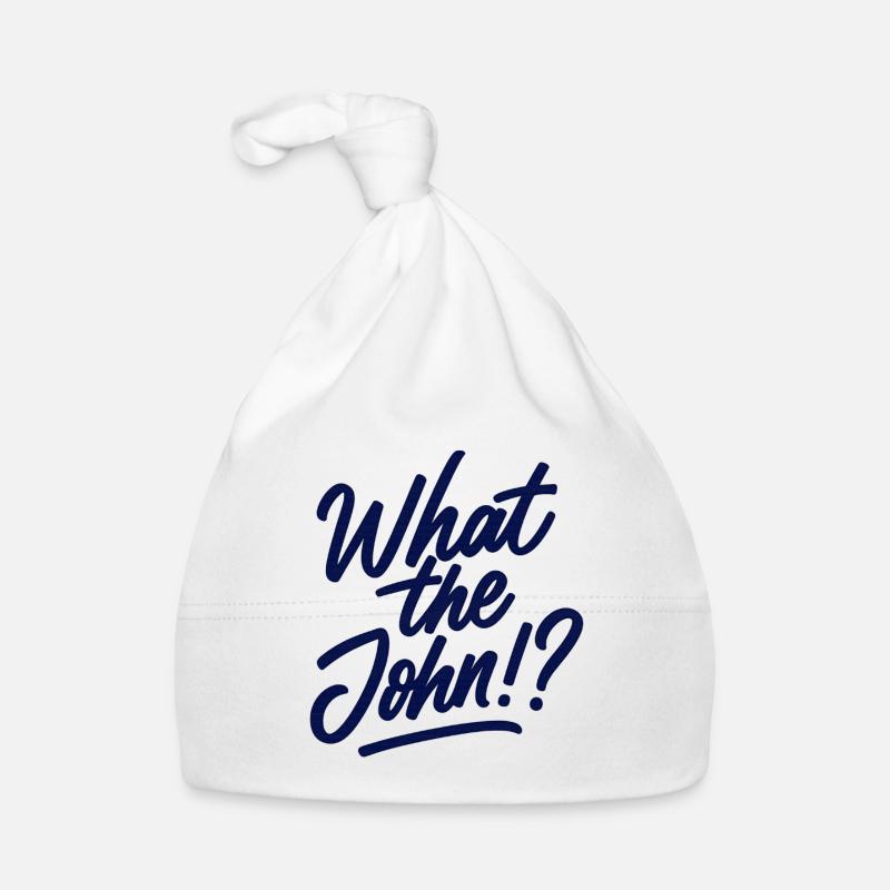 What the John?  Organic Baby Cap