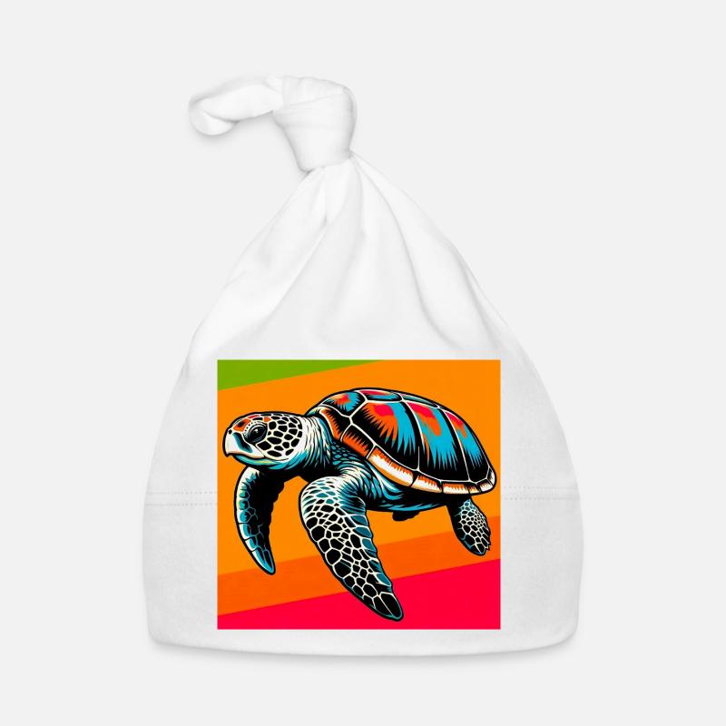 Schildkröte Baby Bio-Mütze