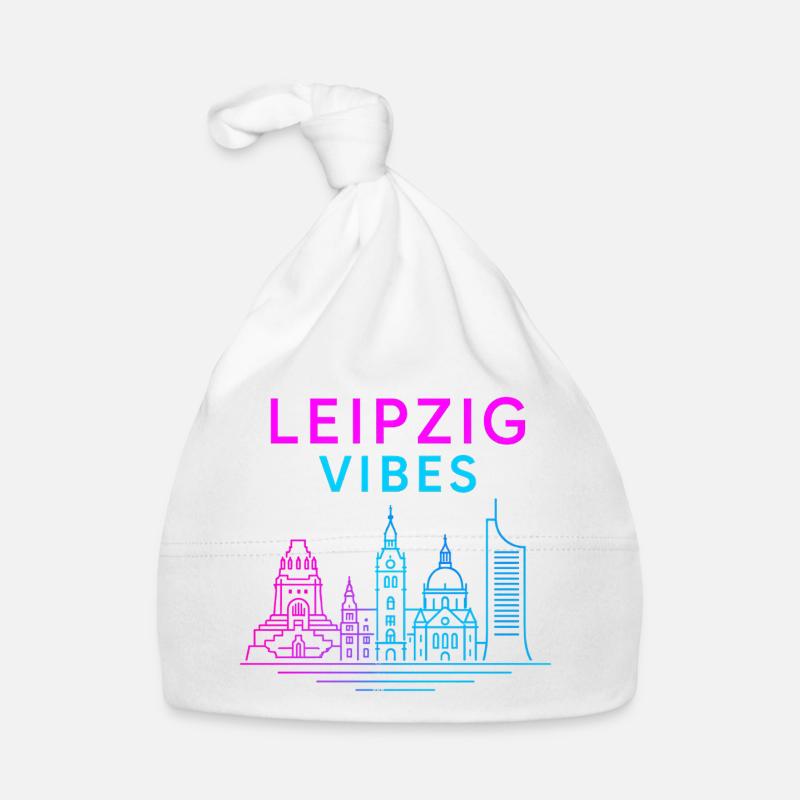 Vibrations néon de Leipzig Bonnet bio Bébé