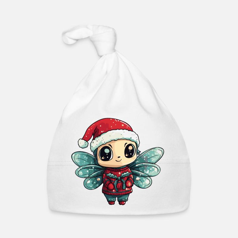 Noël Libellule Bonnet bio Bébé