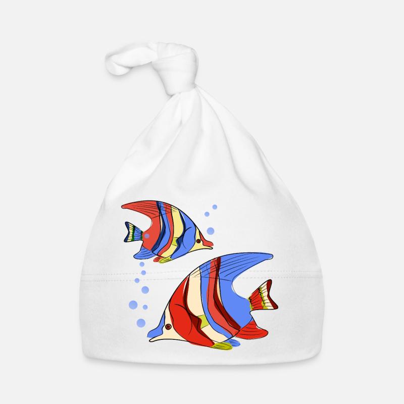 Pisces Organic Baby Cap