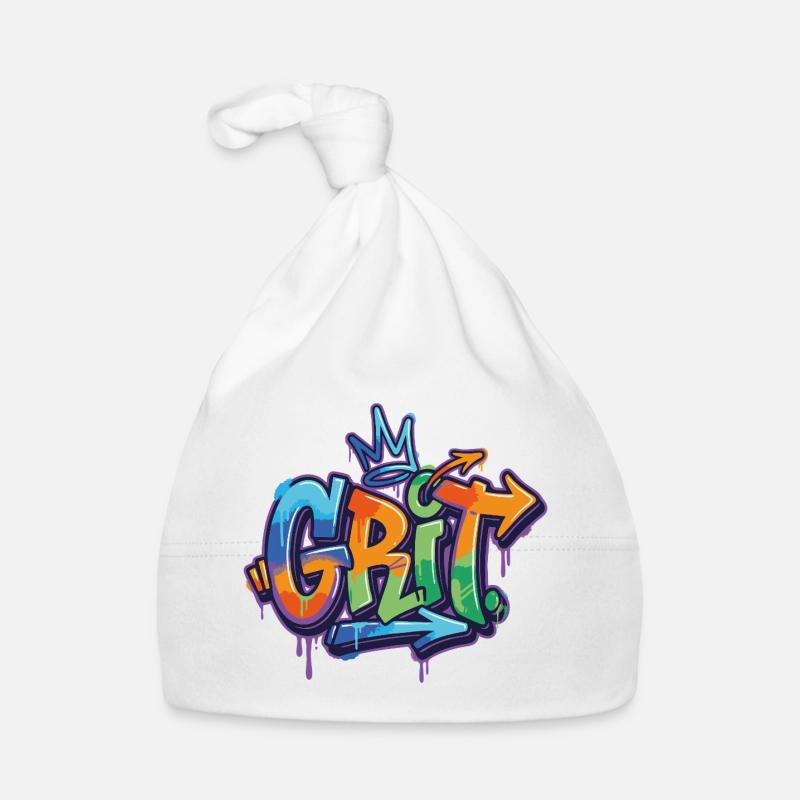 Motivation du graffiti de grain Bonnet bio Bébé