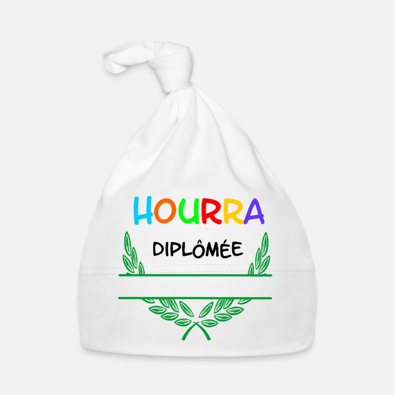HOURRA Diplômée – Namespace Baby Bio-Mütze