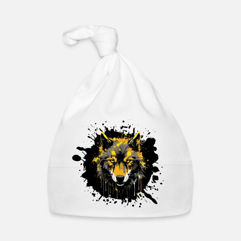 Faune de Wolf Klecks Bonnet bio Bébé