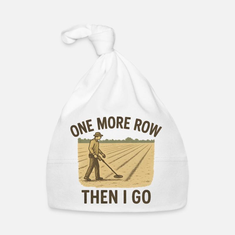 Encore une rangée et je me lance à la détection de métaux pour m’amuser Bonnet bio Bébé