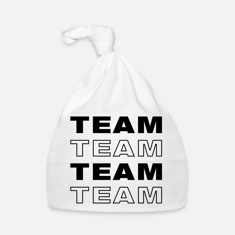 Team Baby Bio-Mütze