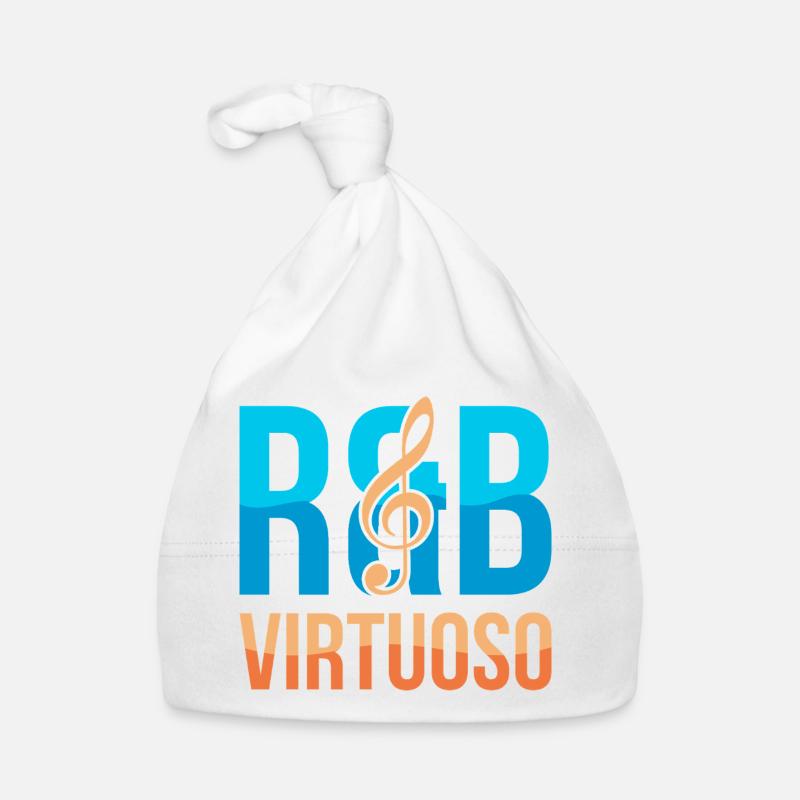 RnB Music Virtuoso E1 Deep Blue Organic Baby Cap