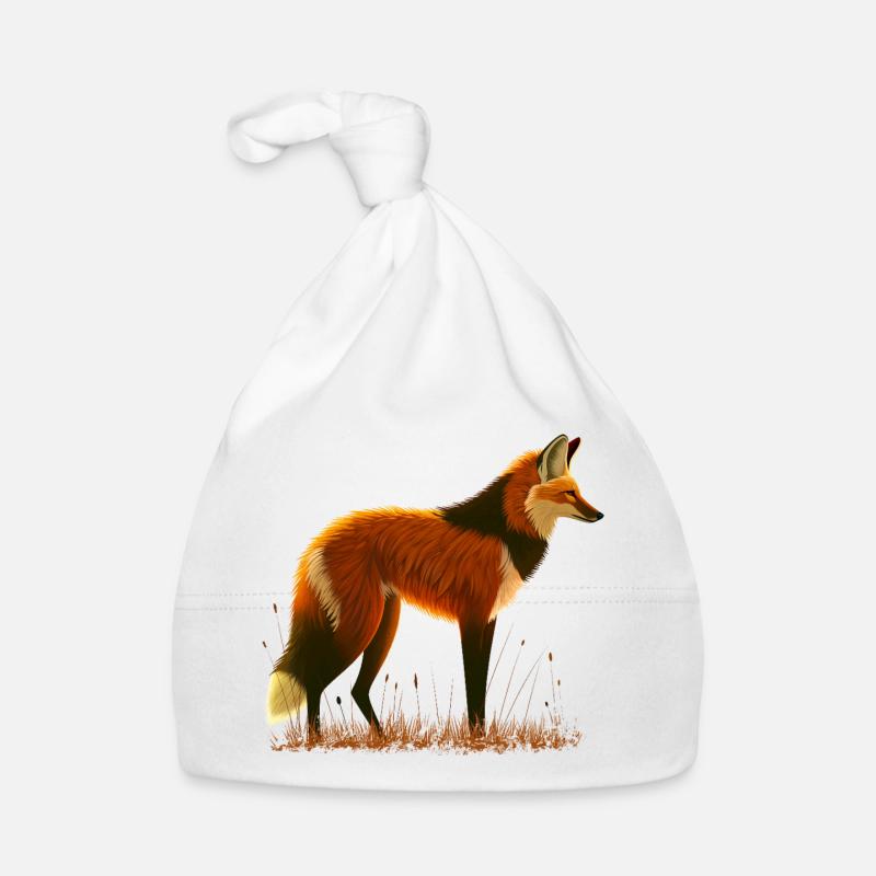 Loup à crinière Bonnet bio Bébé