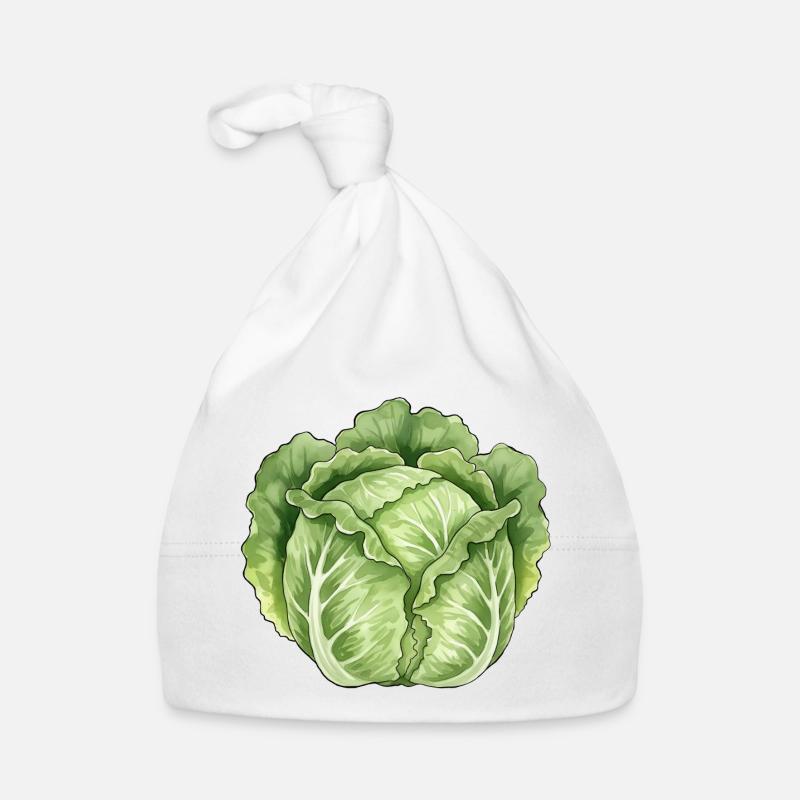Lettuce Leaf Art Organic Baby Cap