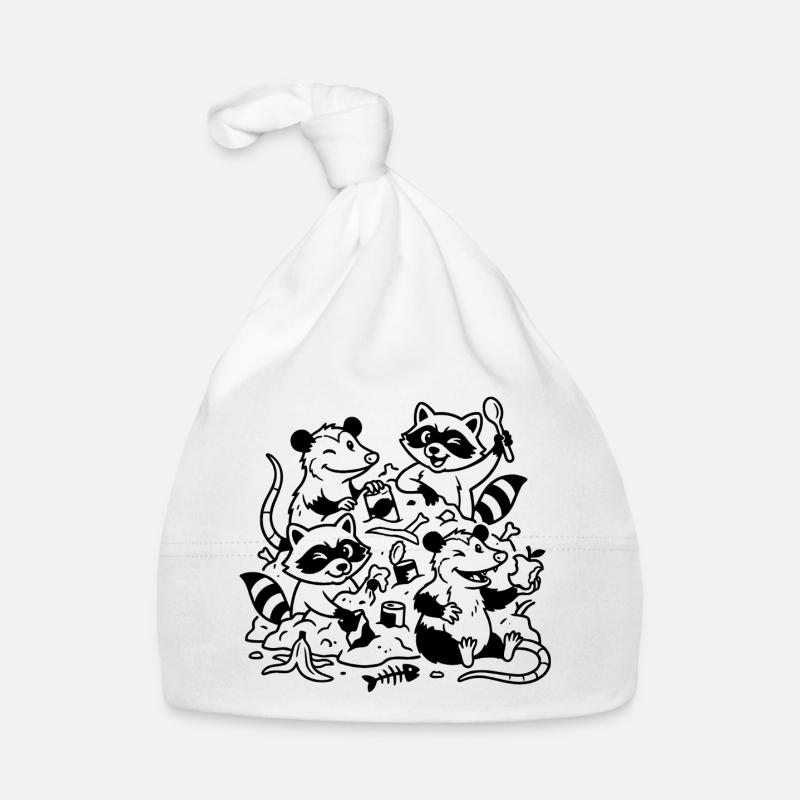 Gourmet among garbage lovers Organic Baby Cap