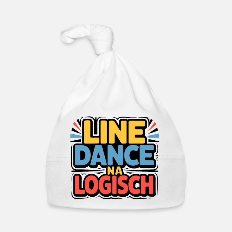 Line Dance Logisch Baby Bio-Mütze