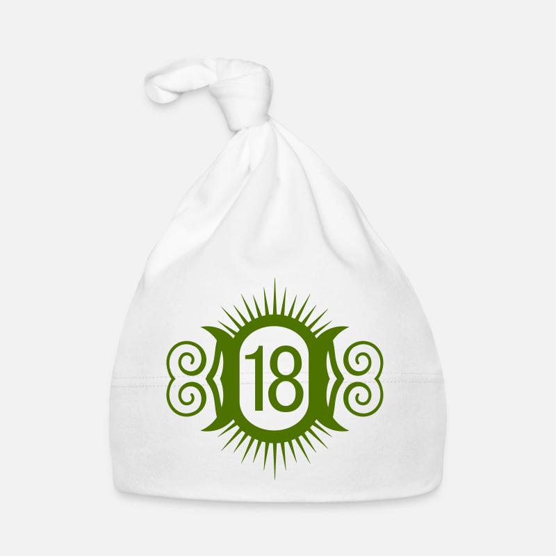 18 Number Organic Baby Cap