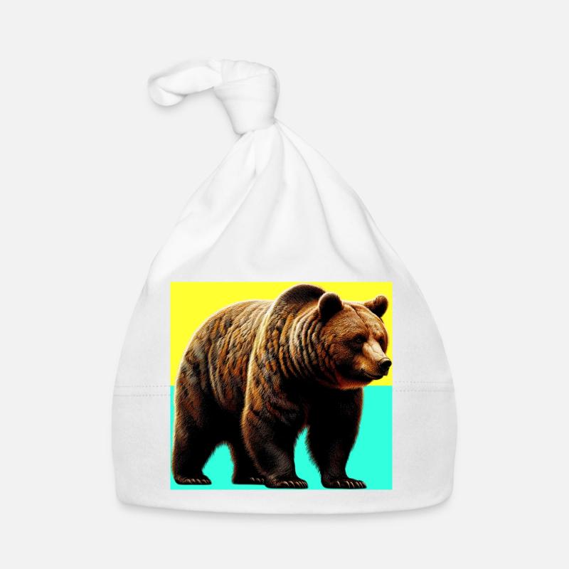 ours Bonnet bio Bébé