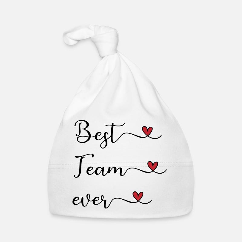 Best Team Ever Organic Baby Cap