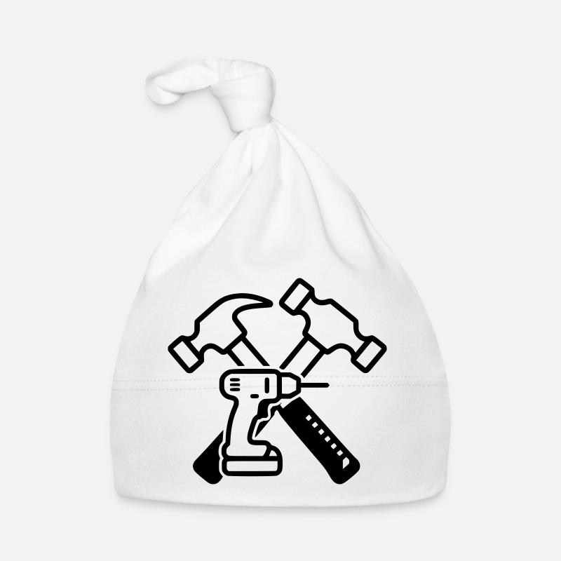 Contour des perceuses à marteaux à outils, Bonnet bio Bébé