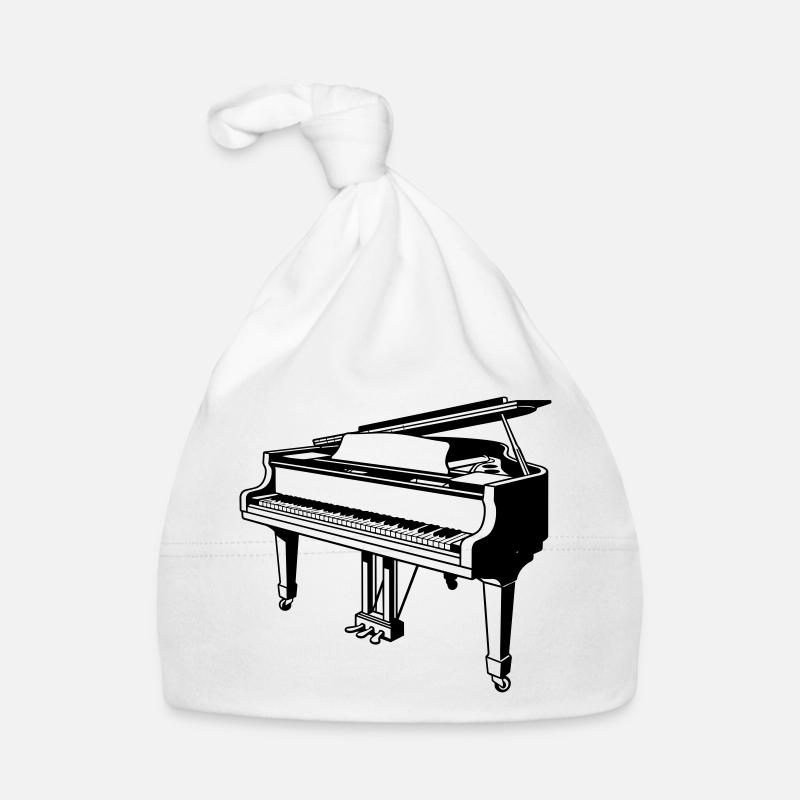 piano grand piano Organic Baby Cap