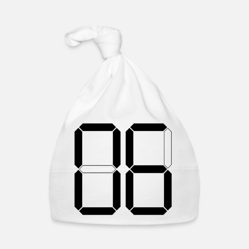 NUMÉRO 06 Cadeau d’anniversaire numérique de Zéro Six Bonnet bio Bébé