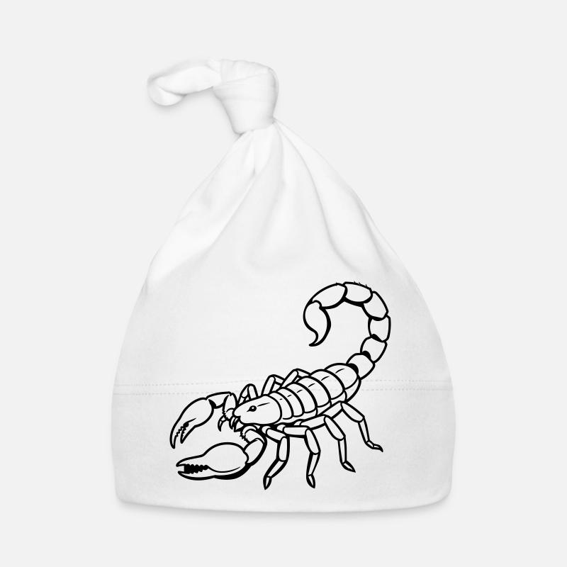Skorpion-Sternzeichen Baby Bio-Mütze