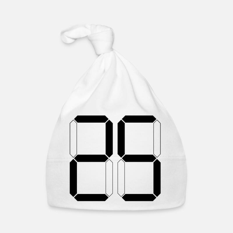 NUMBER 25 Twenty-Five Gift Digital Organic Baby Cap