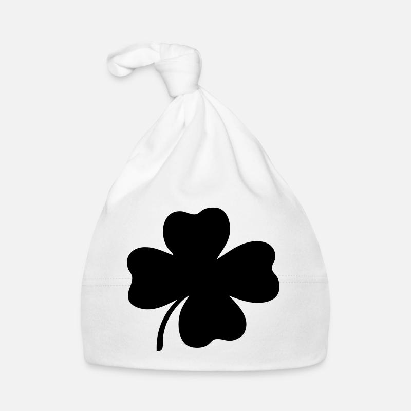 Four-leaf clover Organic Baby Cap