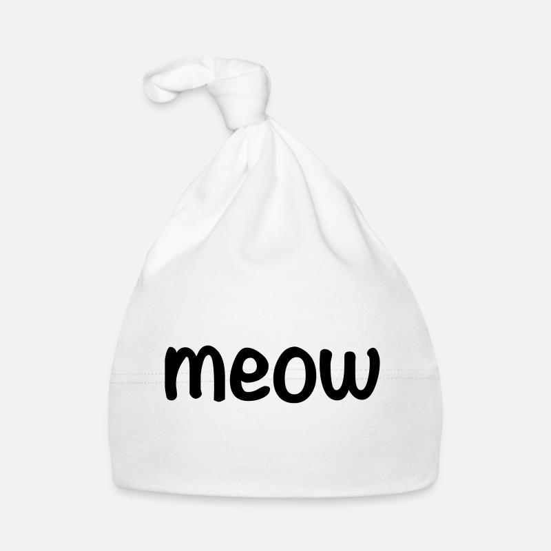 Meow Organic Baby Cap