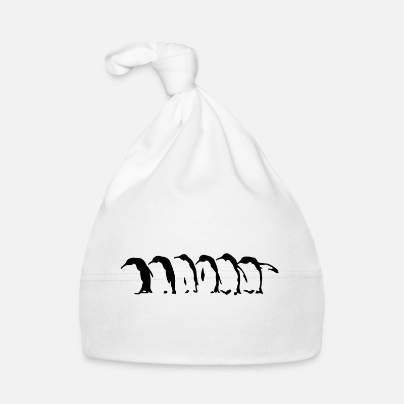 penguins Organic Baby Cap
