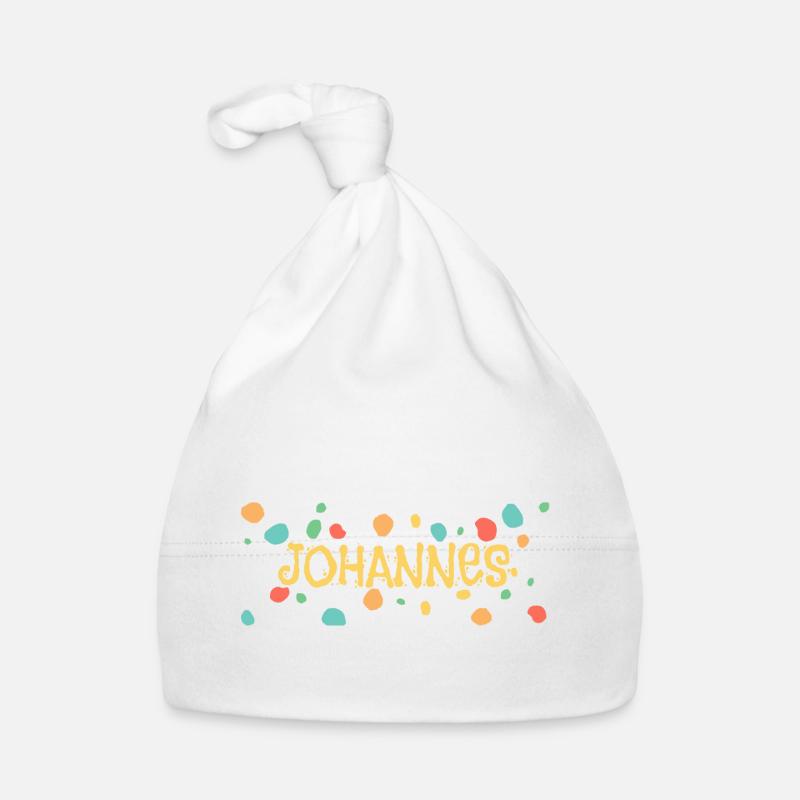 Johannes - Bonnet bio Bébé - blanc