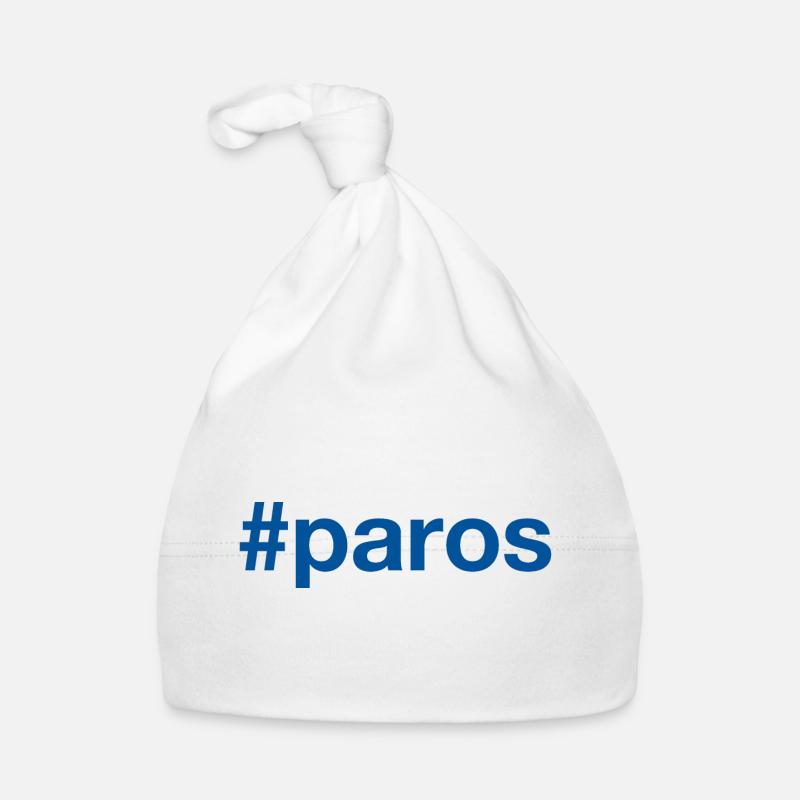 PAROS Grèce Griechenland Hashtag Bonnet bio Bébé