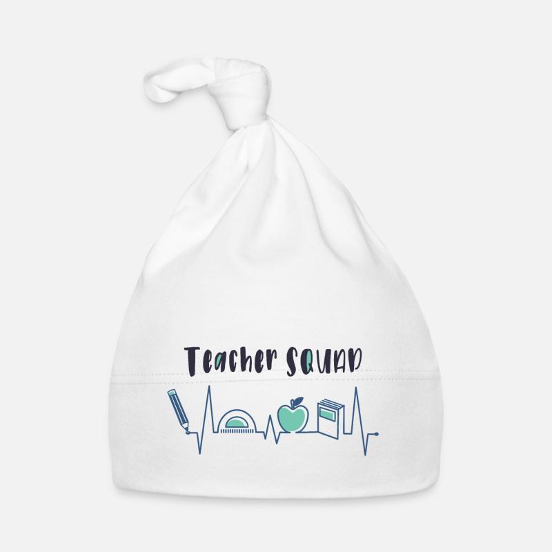 Teacher Squad Organic Baby Cap