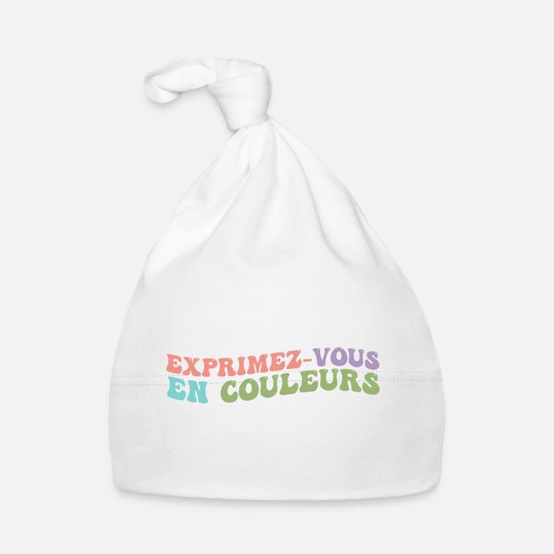 Exprimez-Vous En Couleurs Bonnet bio Bébé