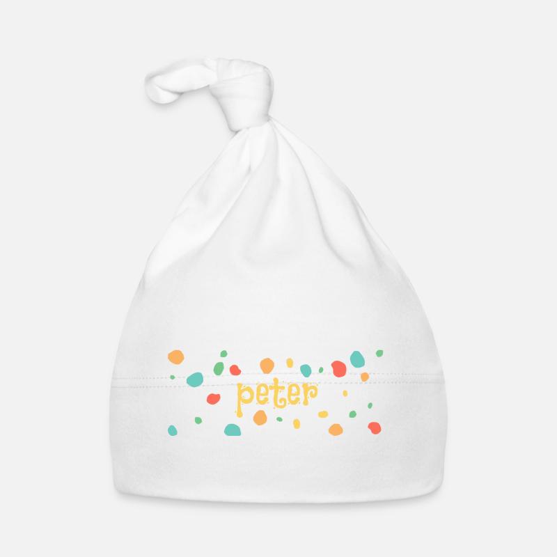 Blot peter - Bonnet bio Bébé - blanc