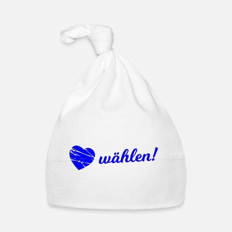 Choisissez les bleus maintenant Bonnet bio Bébé