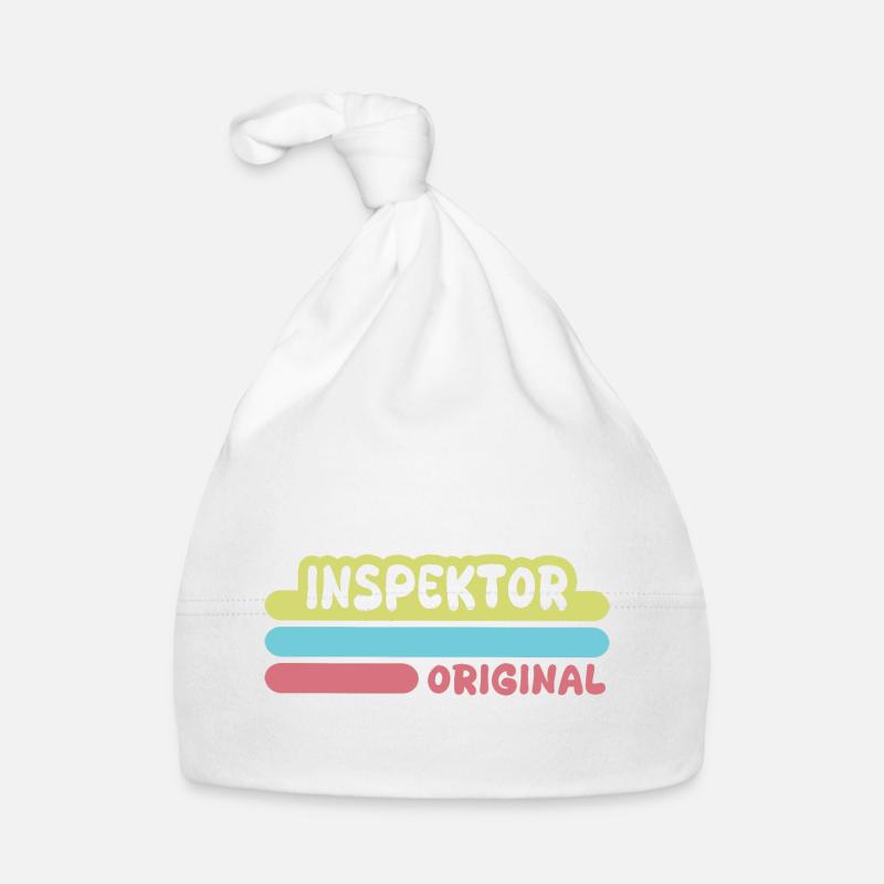 Gift for Inspector Organic Baby Cap
