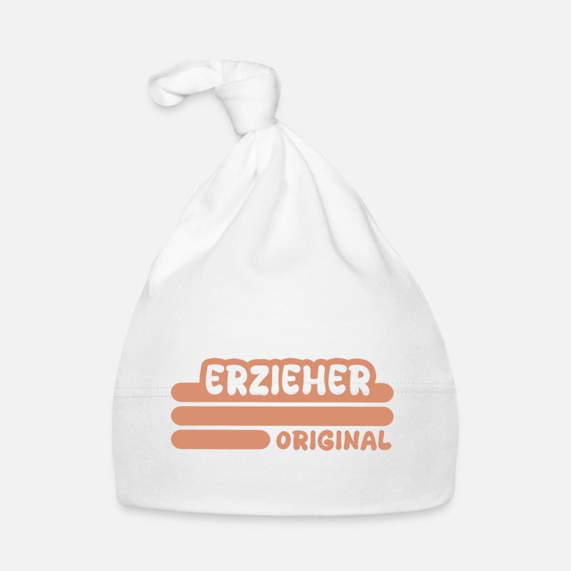 Beruf Erzieher Baby Bio-Mütze