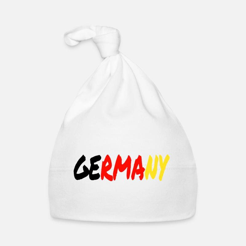 GERMANY Gradient Pinsel-Look Baby Bio-Mütze