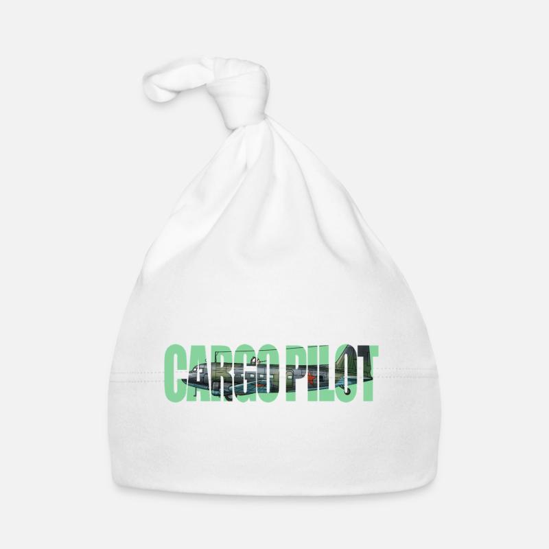 Cargo pilot Li-2 Organic Baby Cap