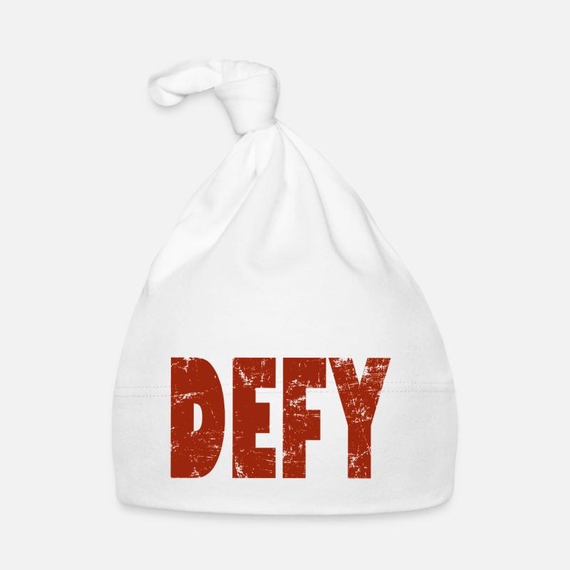 Widerstand hat Stil – DEFY Urban Design Baby Bio-Mütze