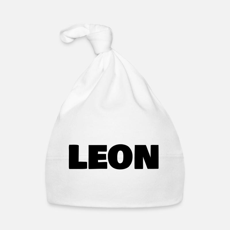 Leon - Baby Bio-Mütze - Weiß